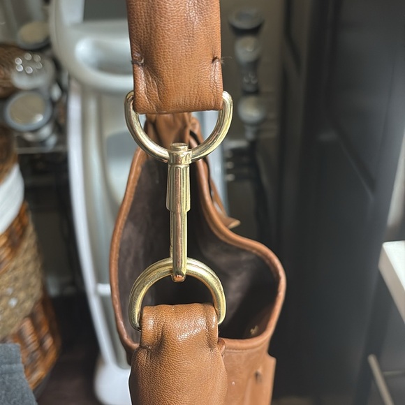 YVES SAINT LAURENT St. Tropez Hobo Ruffle Leather *AUTHENTIC* - Picture 11 of 12